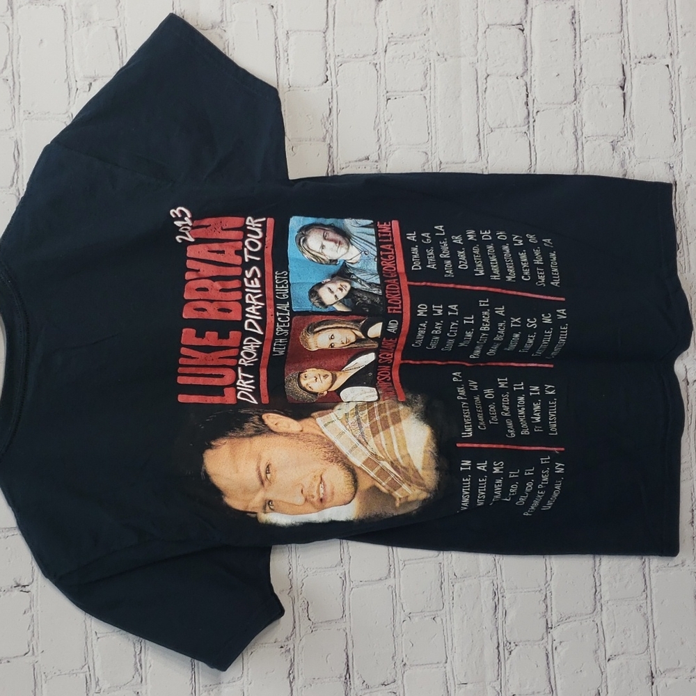 Luke Bryan 2013 Concert Tshirt - Picture 2 of 8